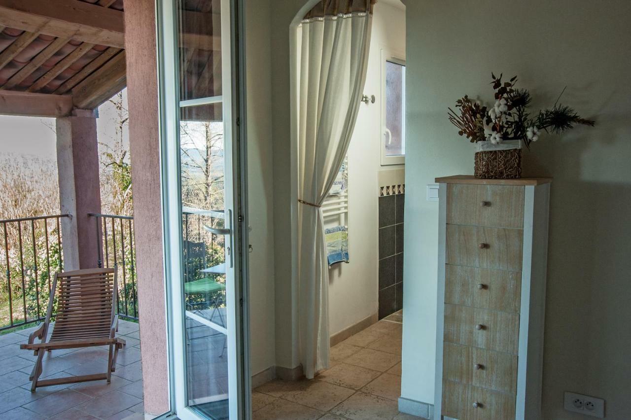 Bed&breakfast La Maison De Nathalie Les Mayons Buitenkant foto